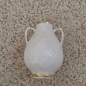 Lenox Floral Mini Double Handled Vase with Gold Accents Home Decor